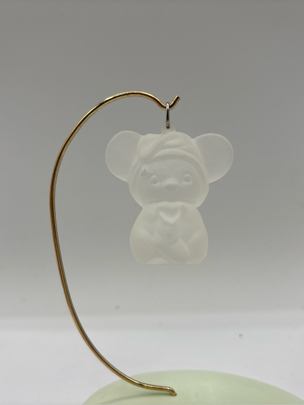 Hallmark Keepsake Ornament 1982 Vintage Frosted Images Acrylic